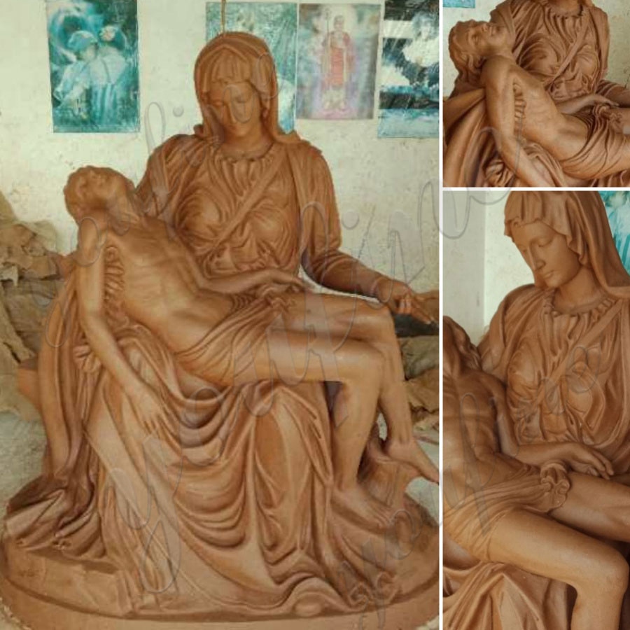 pieta-clay-model