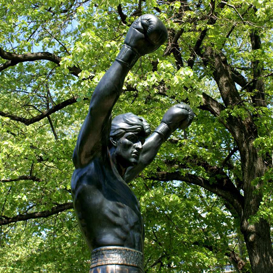 rocky balboa statue 