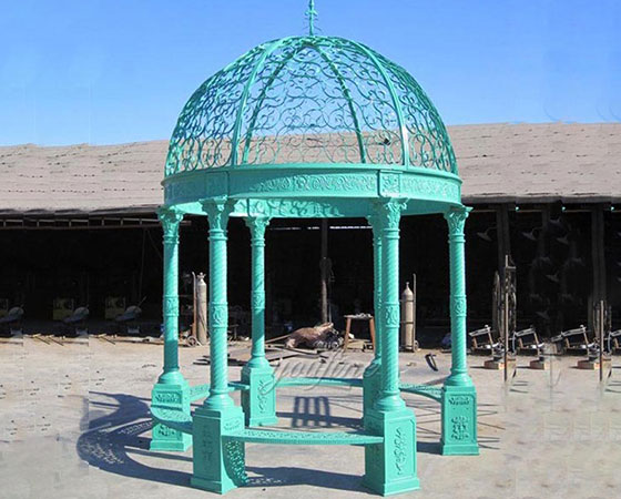 round-iron-gazebo