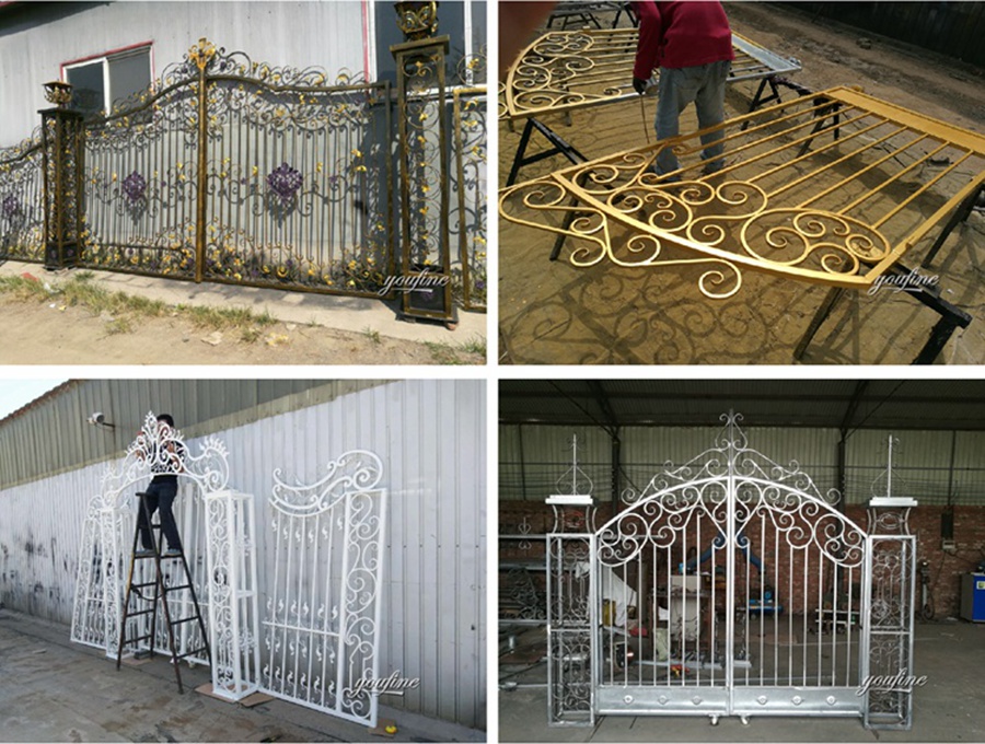 wrought iron garden gate (3)