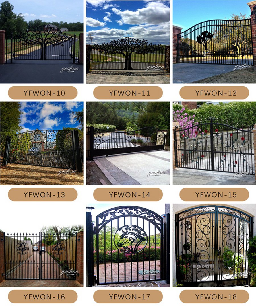 wrought iron garden gate (7)