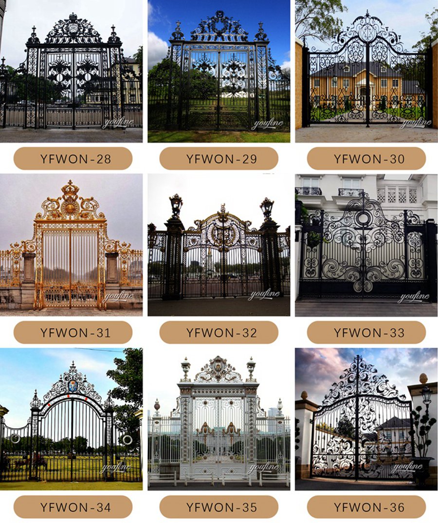 wrought iron garden gate (9)