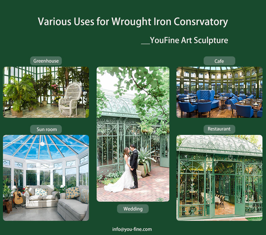 uses of cast iron gazebo