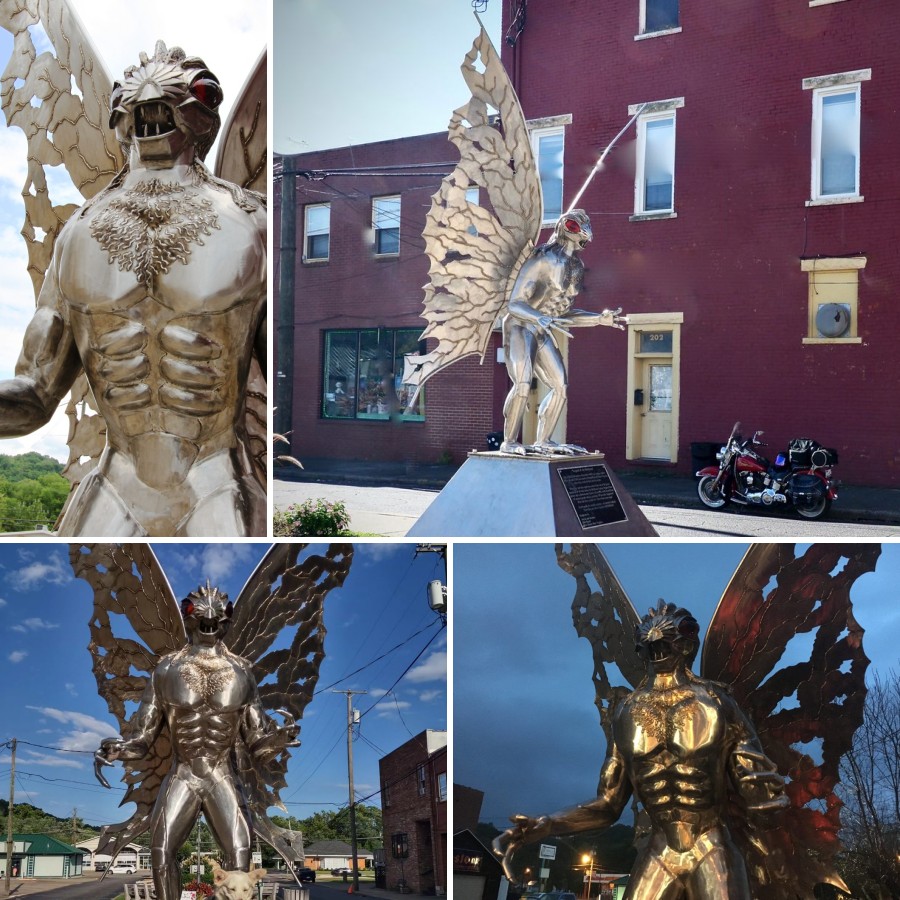 Mothman Statue (3)