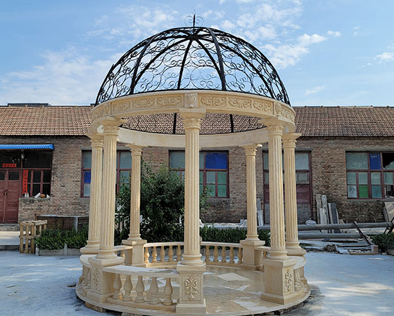 beige marble gazebo (2)