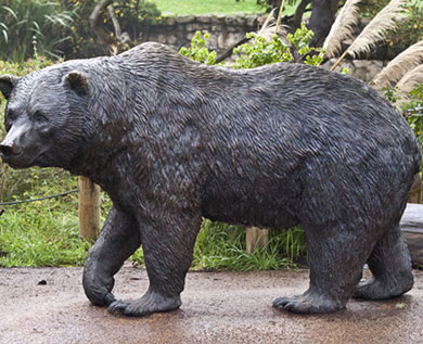 bronze-bear-statue