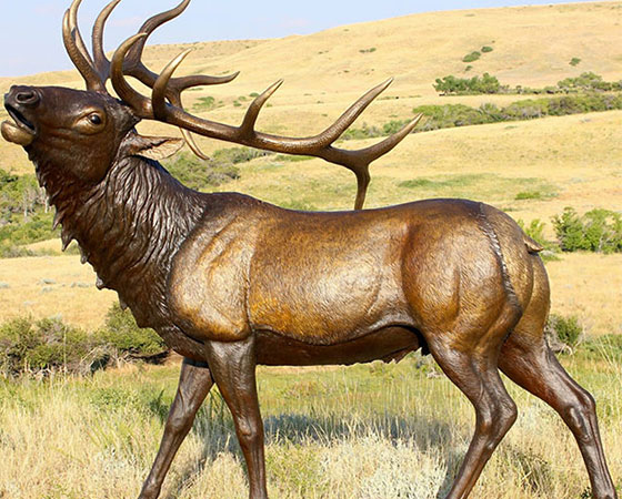 life-size-bronze-stag-statue