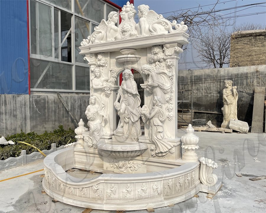 outdoor marble wall fountain (5)
