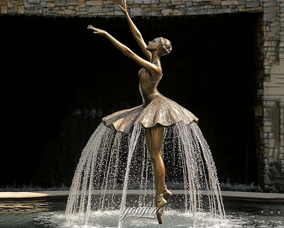 bronze ballerina fountain (10)