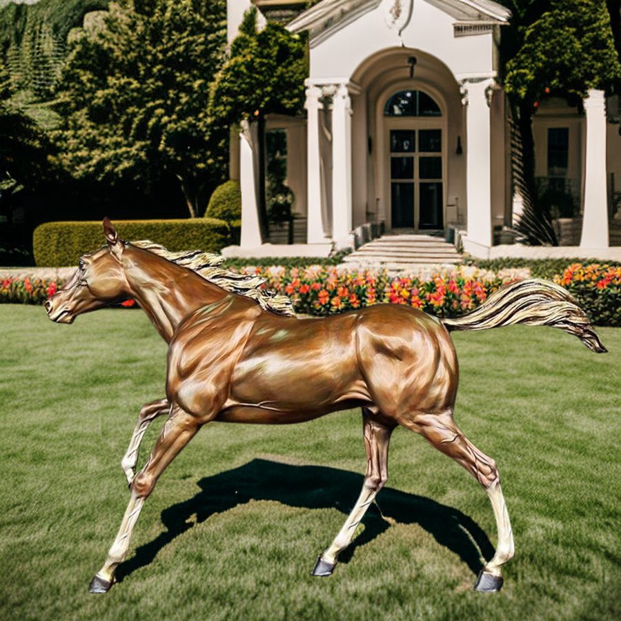 Galloping Horse Statue for Outdoor (1)