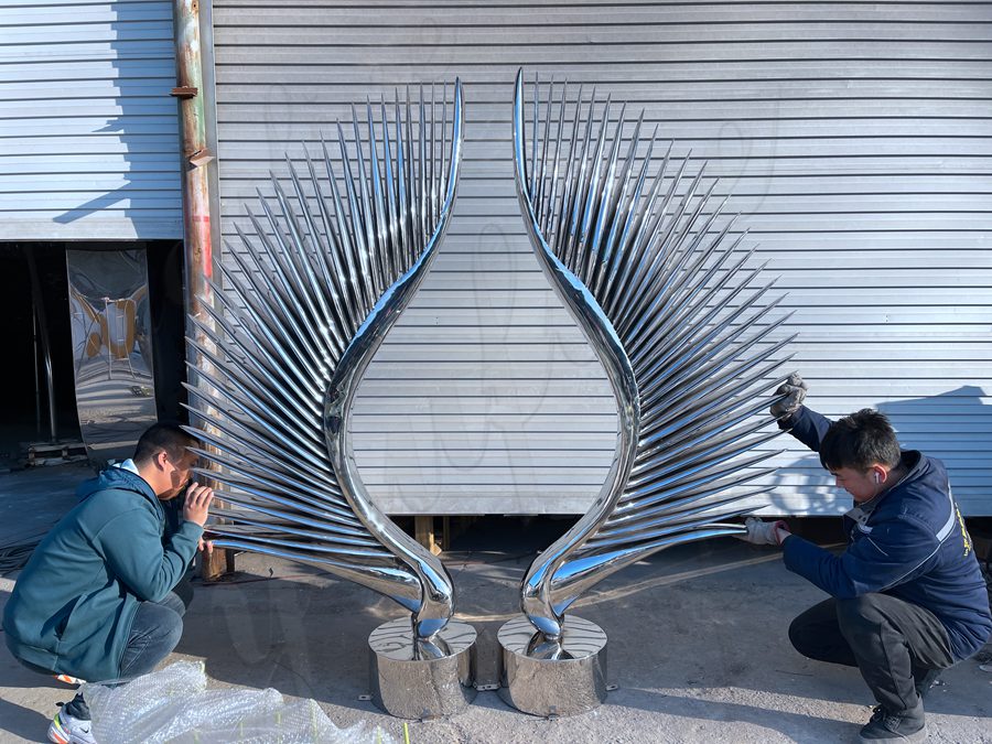 high-quality wing sculpture