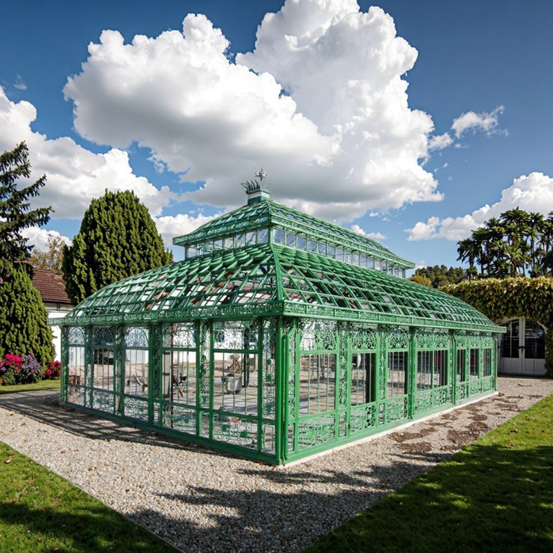 large wrought iron gazebo frame