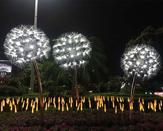 Dandelion sculpture (4)