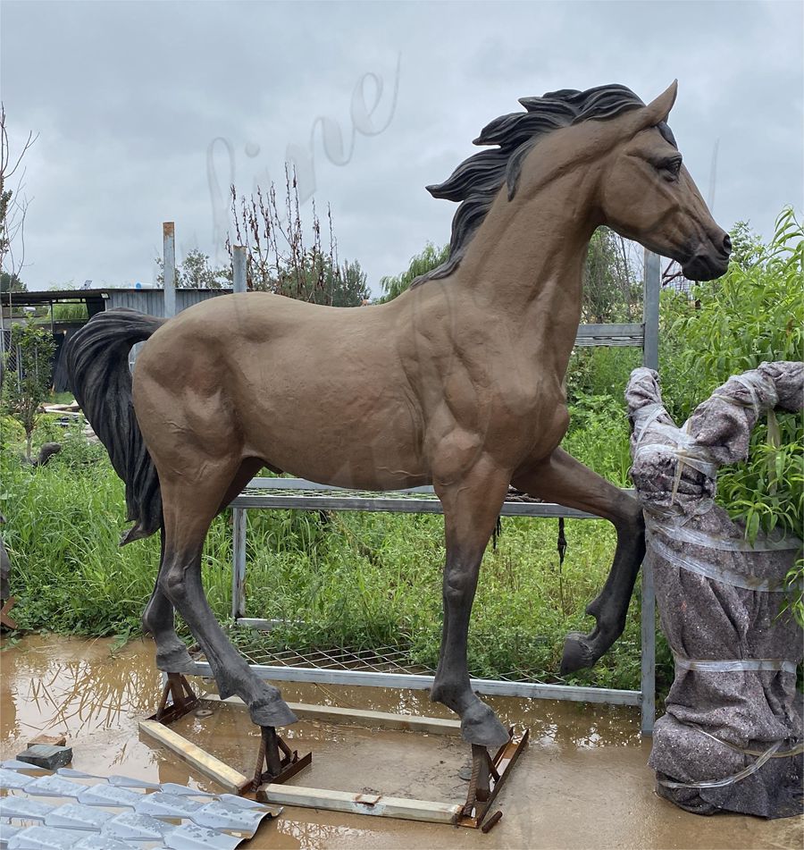 antique bronze horse statue for garden