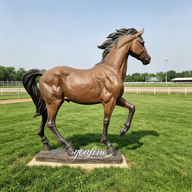 antique horse sculpture