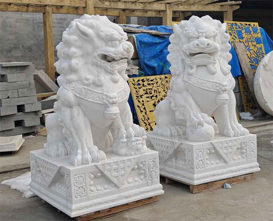 marble foo dog for sale (1)