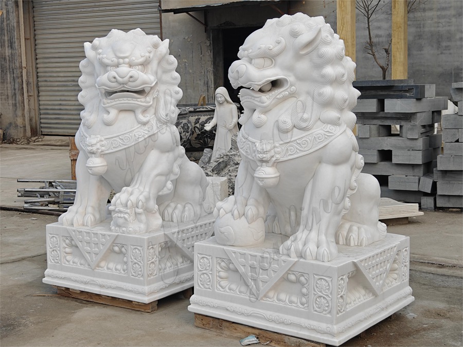marble foo dog for sale (3)