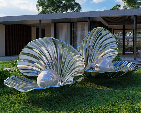 metal shell sculpture (3)