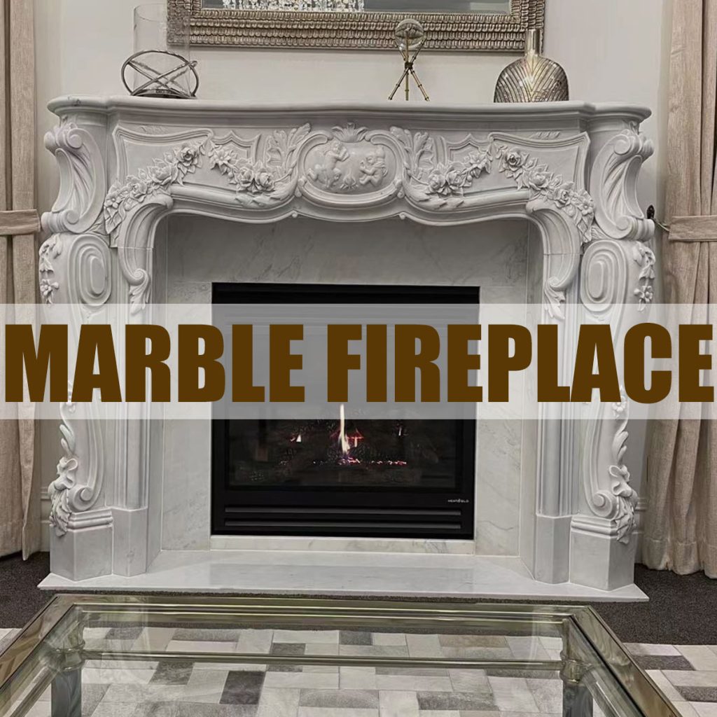 MARBLE-FIREPLACE