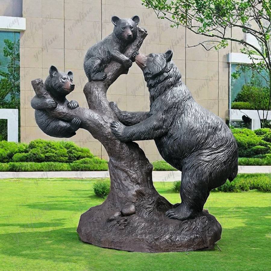 outdoor bear statues (4)