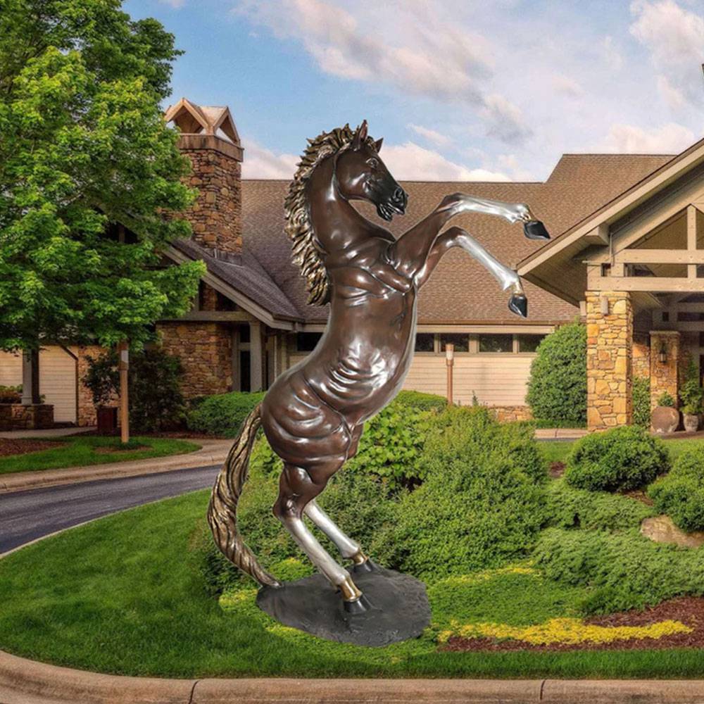 bronze horse statue for private space (2)