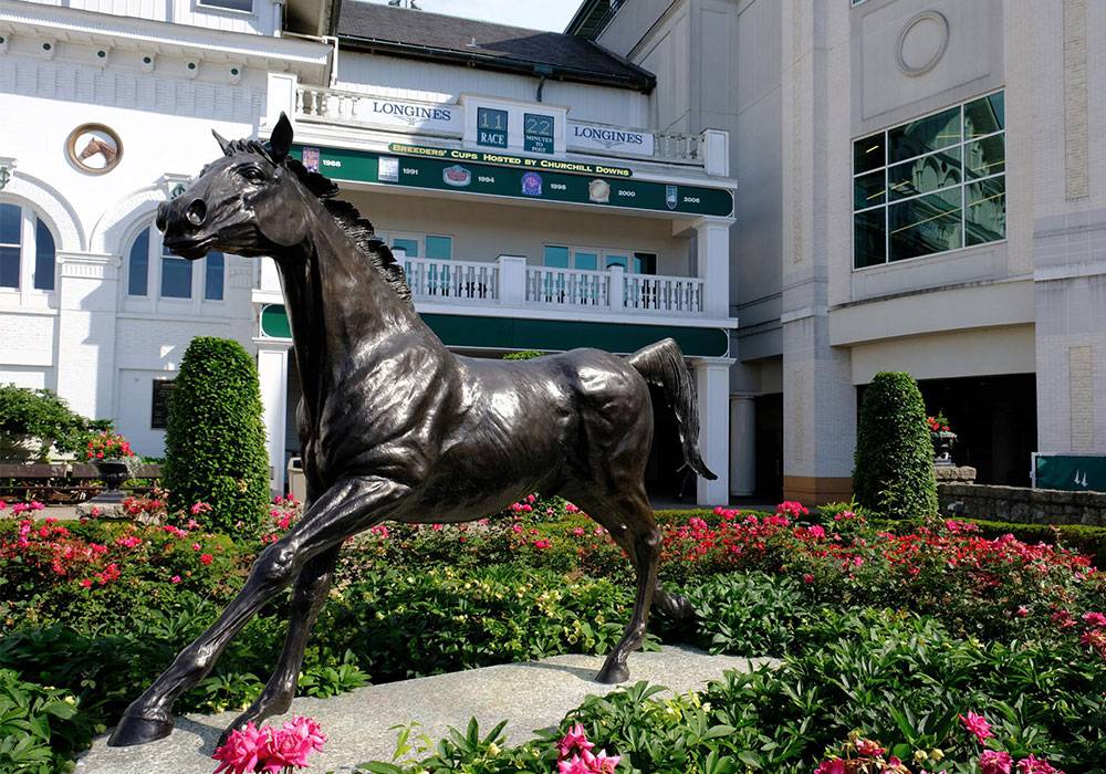 bronze horse statue for private space (3)