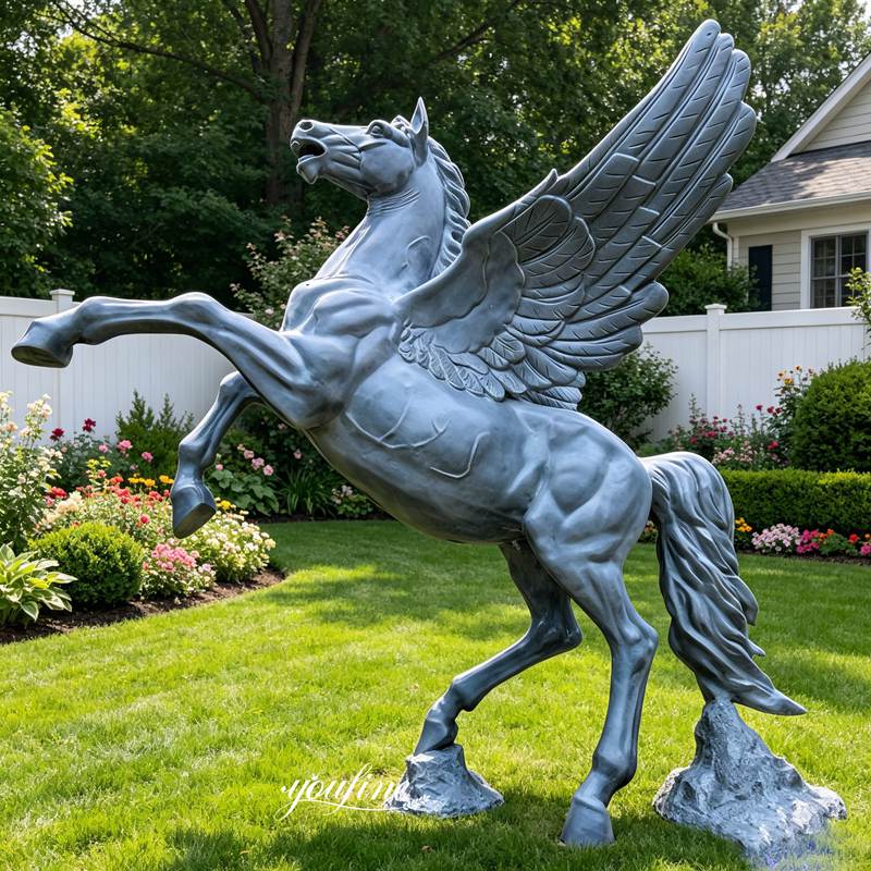 garden pegasus sculpture