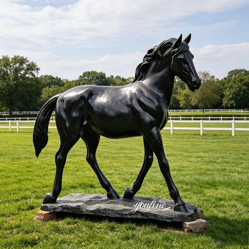 life size horse sculptures
