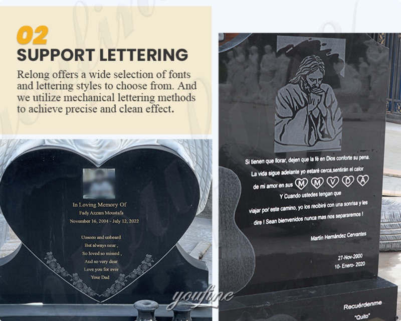 Support lettering