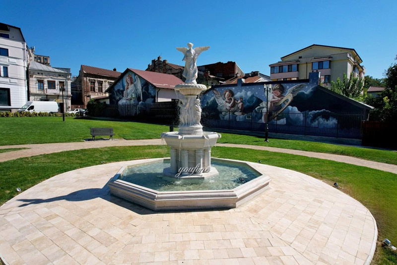 angel garden fountain feedback from Romania