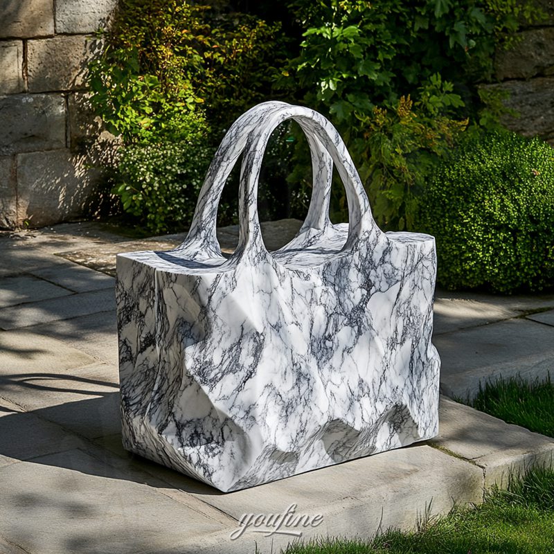 marble handbag