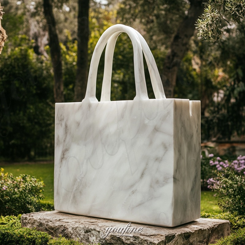 white marble bag 