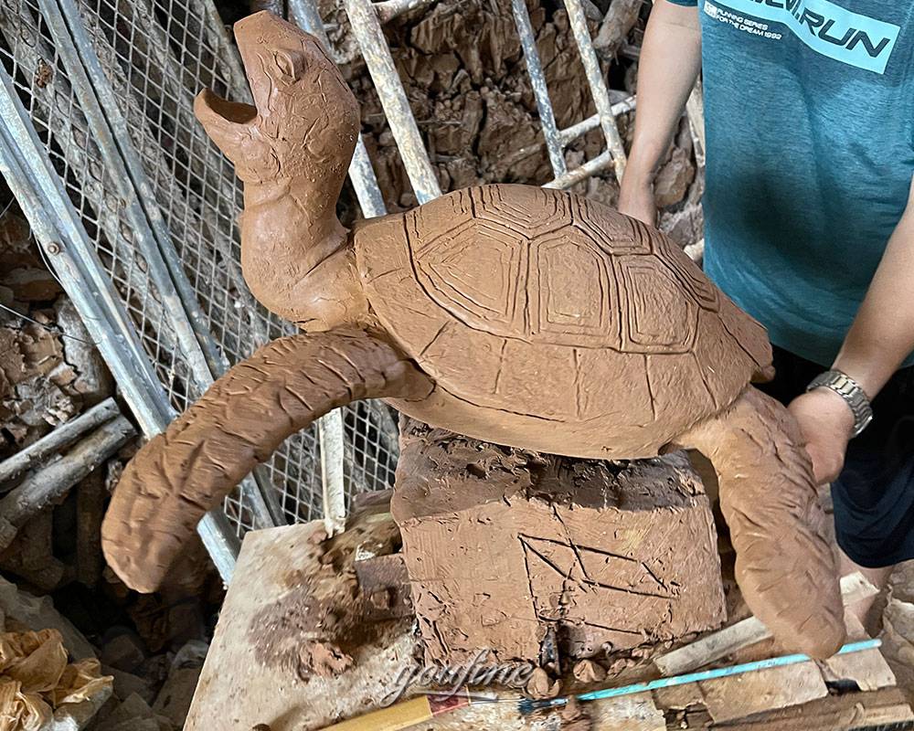 turtle-clay-model