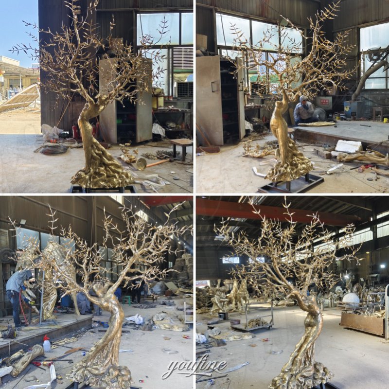 Andrea Roggi sculpture after polishing