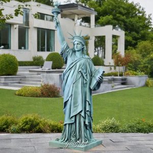 life size bronze liberty statue