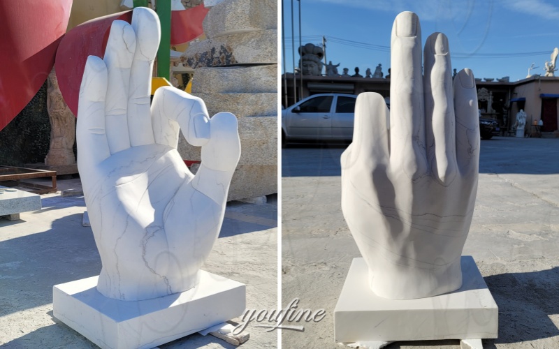 Marble Zen Gesture detail