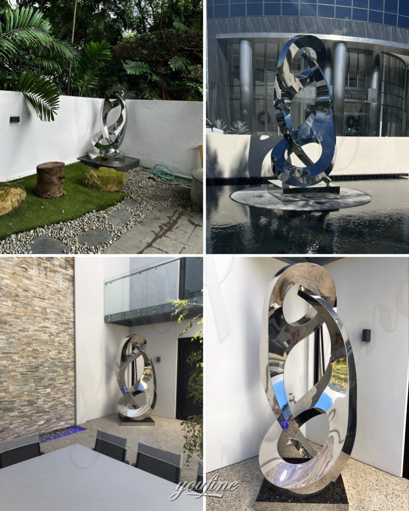 tall abstract sculpture feedback from different country