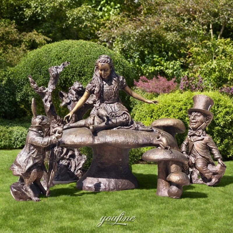 Alice in Wonderland statue