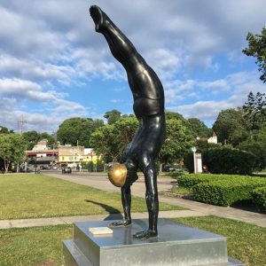 Bronze-Diver-Sculpture
