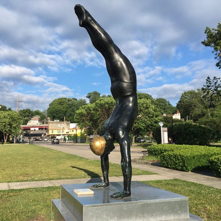 Bronze-Diver-Sculpture