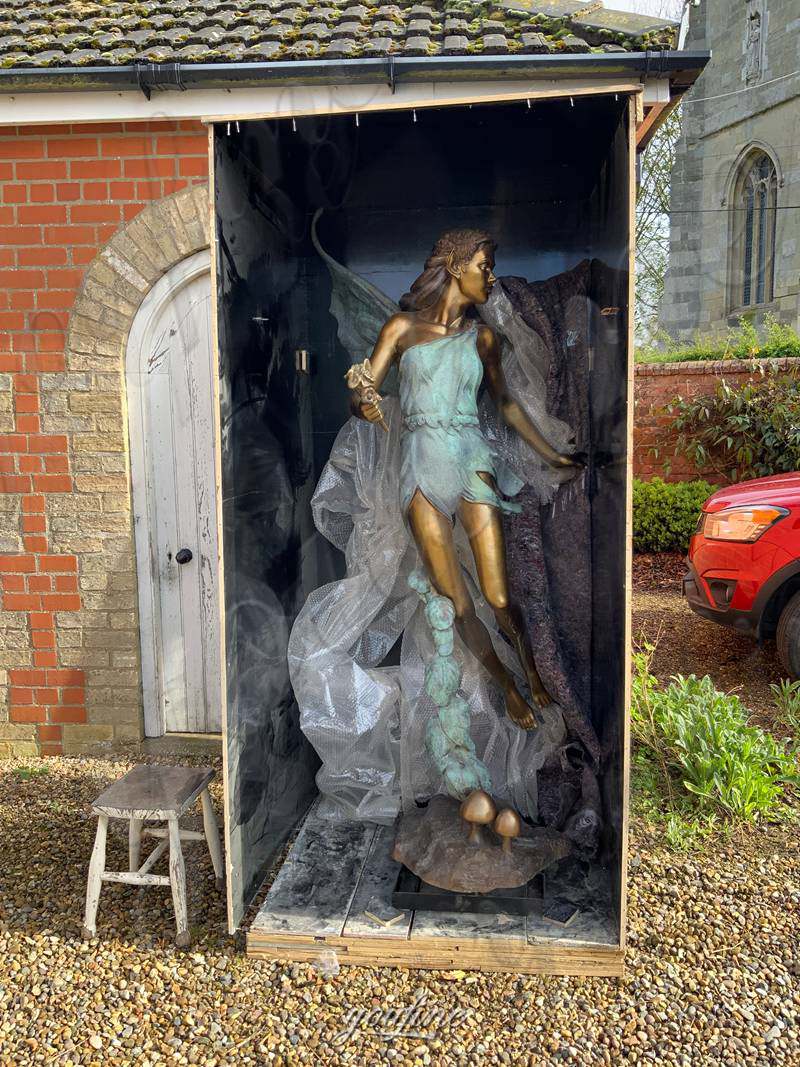 Bronze Fairy Garden Statue Feedback from UK