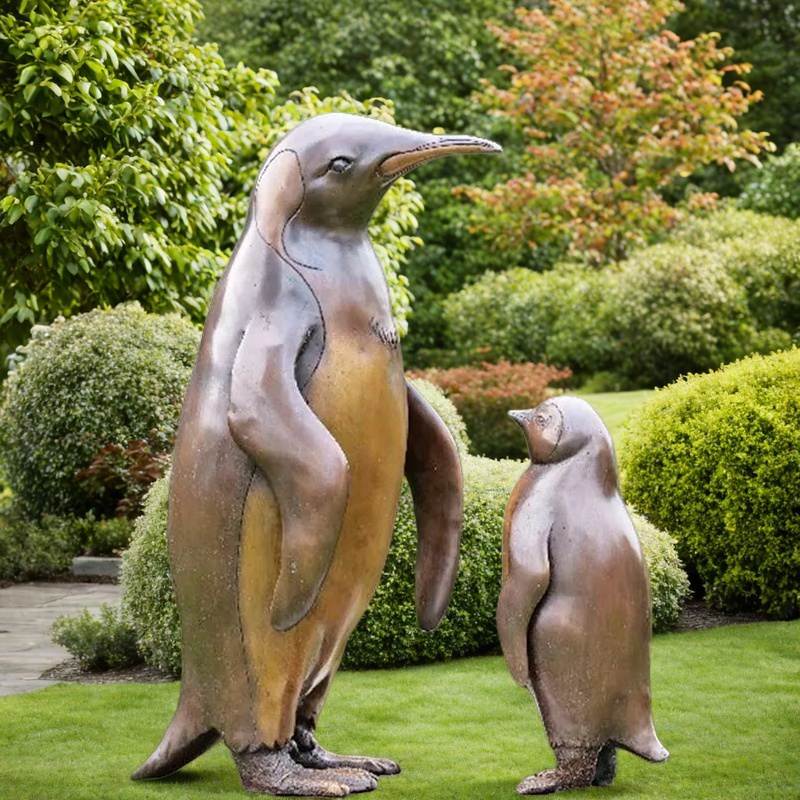 bronze penguin