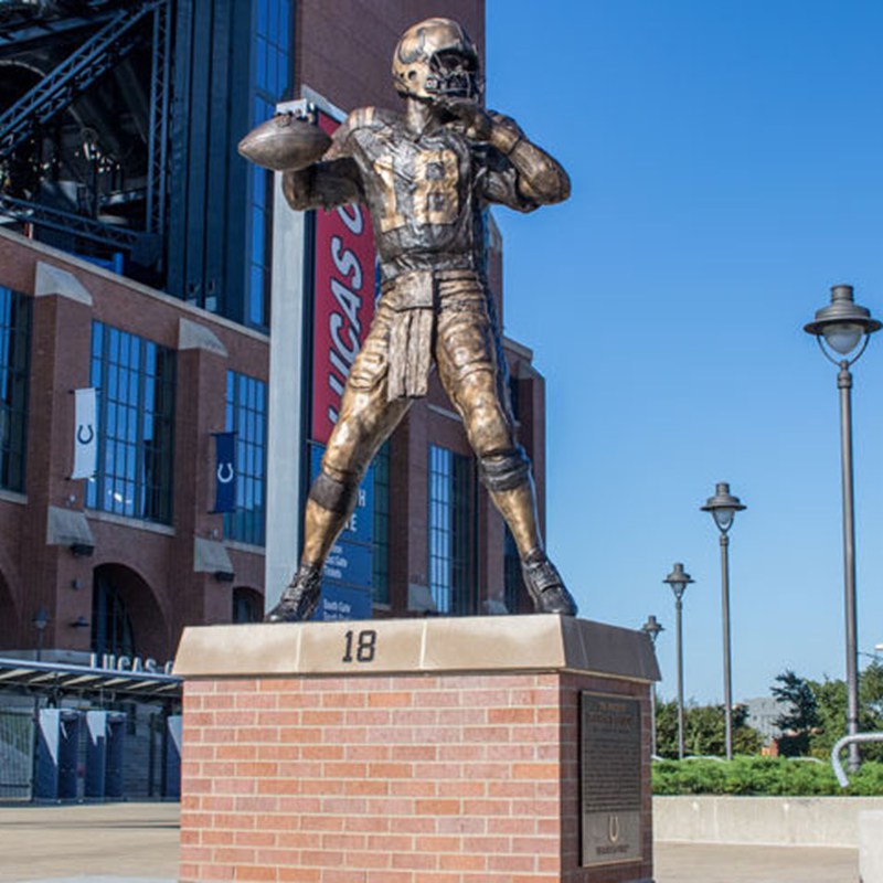 Bronze Peyton Manning Statue