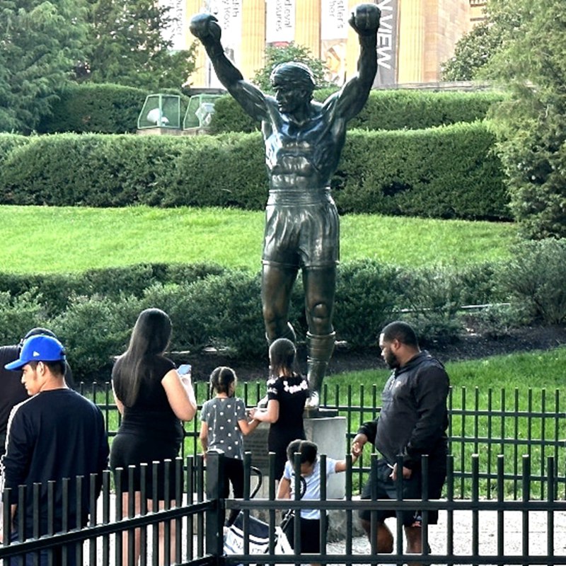 Bronze Rocky Balboa Statue