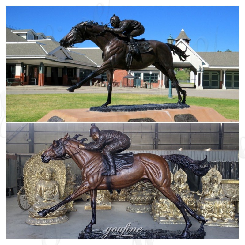 Bronze Seabiscuit Statue & YouFine Foundry