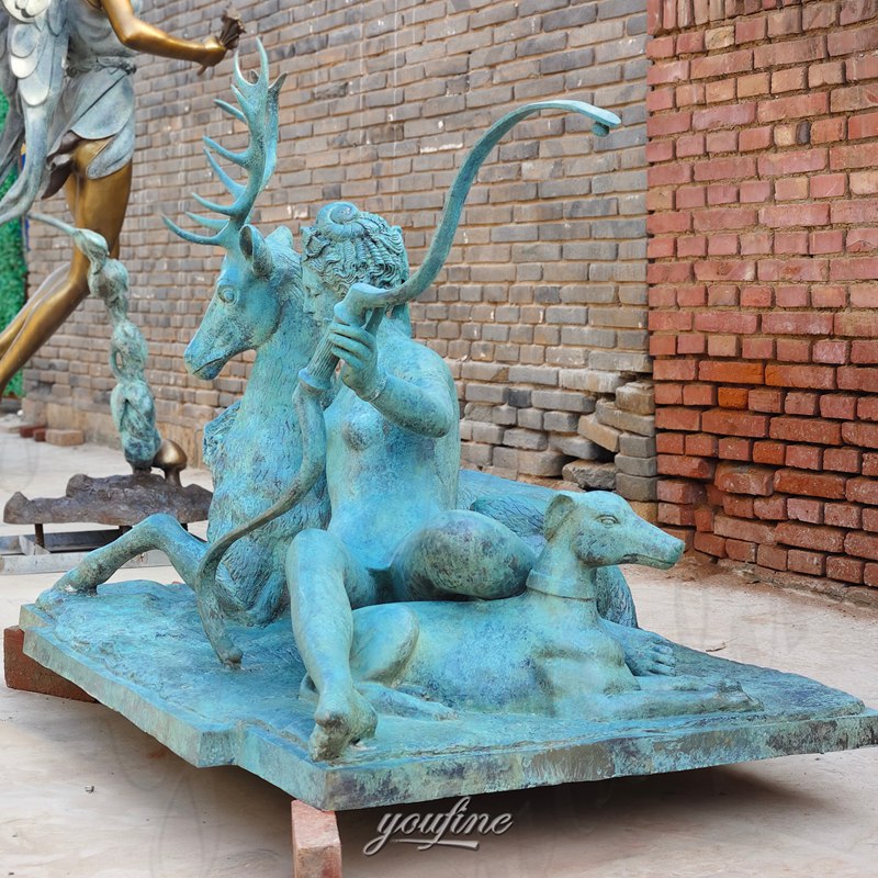 Den vilande Diana statue