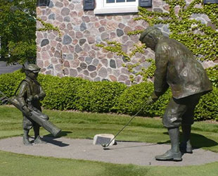 golf-sculpture