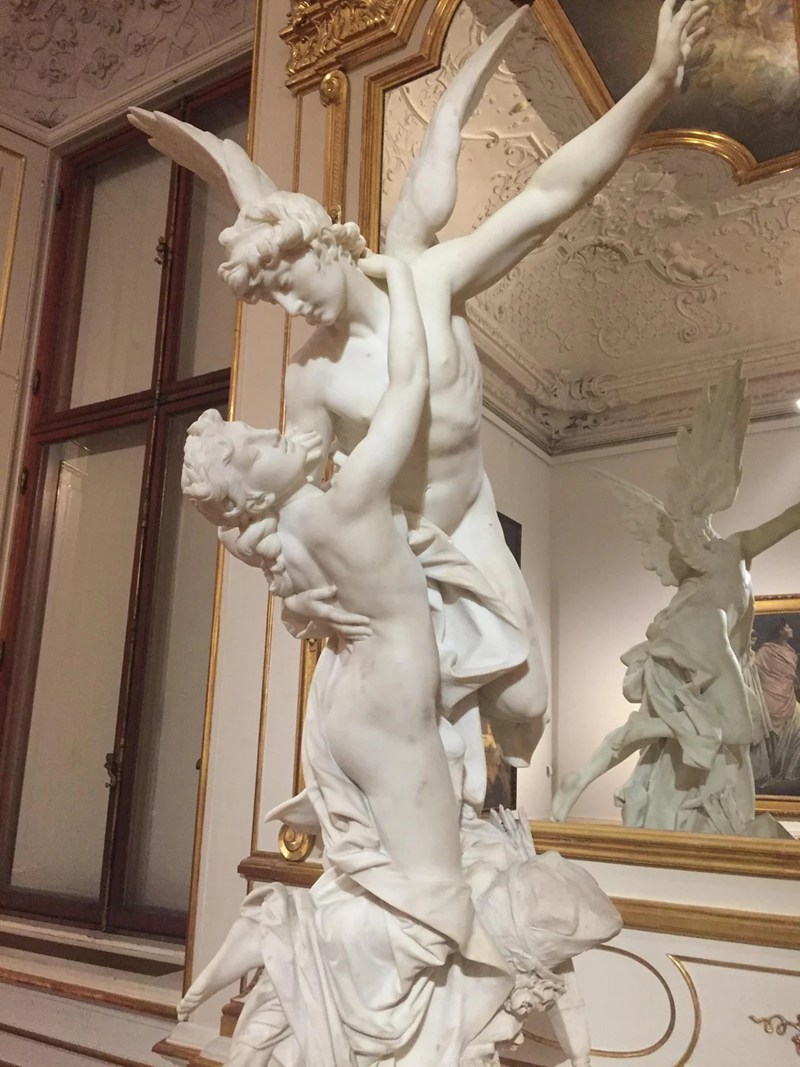 Sculpture of Cupid and Psyche