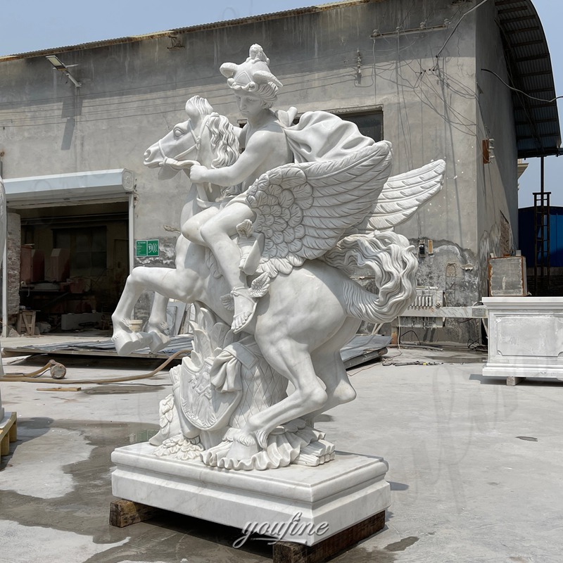 side view of mercury riding pegasus