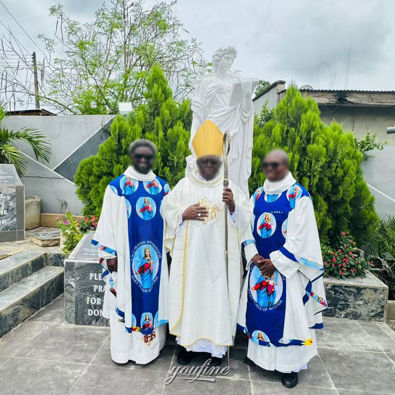 St John statue feedback from Nigeria